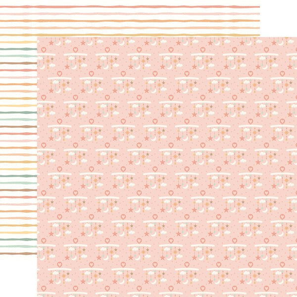 ECHO PARK COLLECTION OUR BABY GIRL 12 X 12 PAPER SWT DREAMS - OBA301011