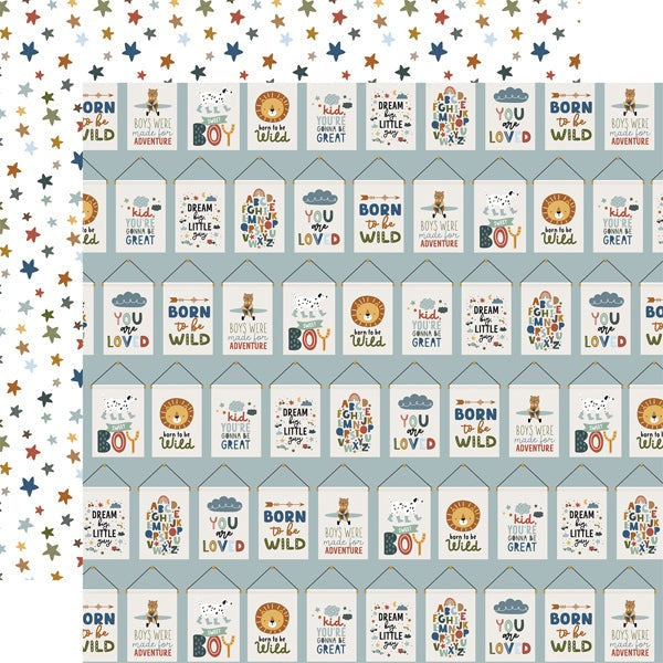 ECHO PARK DREAM BIG BOY 12X12 PAPER LOVED - DBB304004