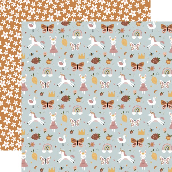 ECHO PARK DREAM BIG GIRL PAPER UNICORNS - DBG305007