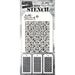 TIM HOLTZ COLLECTION LAYERING STENCIL PKT 3 SET 52 - THMST052