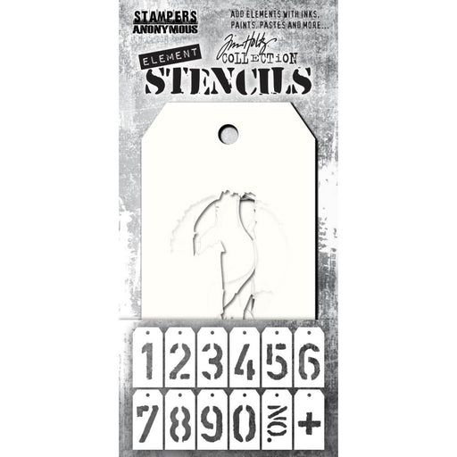 TIM HOLTZ COLLECTION LAYERING STENCIL PKT FREIGHT - THEST002