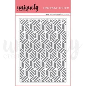 UNIQUELY CREATIVE EMBOSSING FOLDER MESMERISE - UCEF2021
