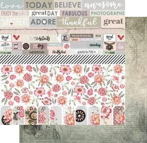 UNIQUELY CREATIVE 12X12 PAPER STEAMPUNK BOUTIQUE DETAILED - UCP2394