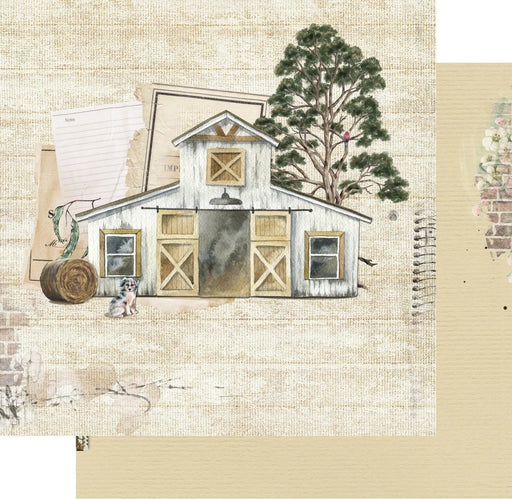 UNIQUELY CREATIVE 12 X12 PAPER AMONG THE GUMTREE MARREE - UCP2413