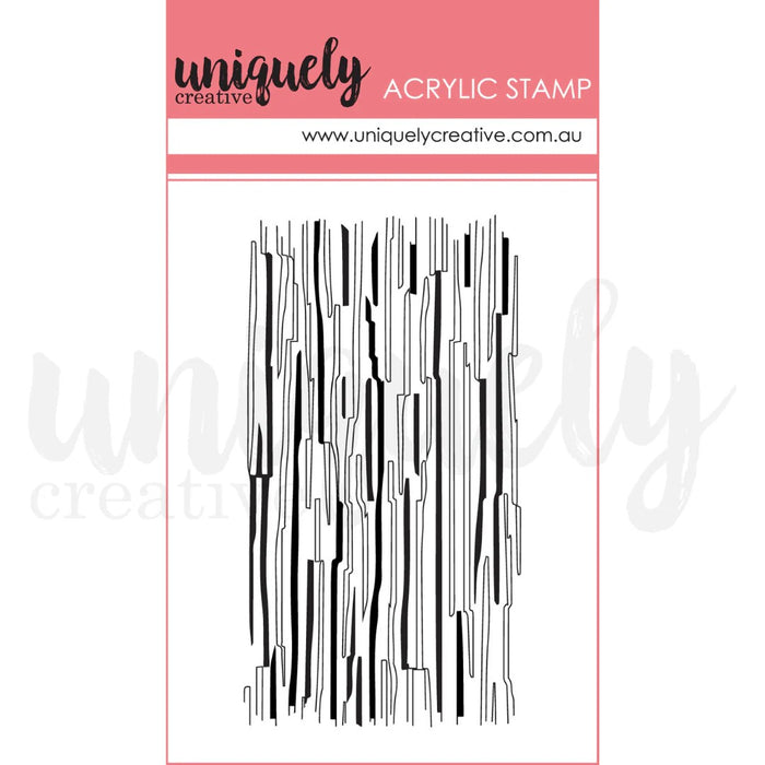 UNIQUELY CREATIVE ACRYLIC STAMP SKETCHY LINES MARK MAKING MINI -UC1875