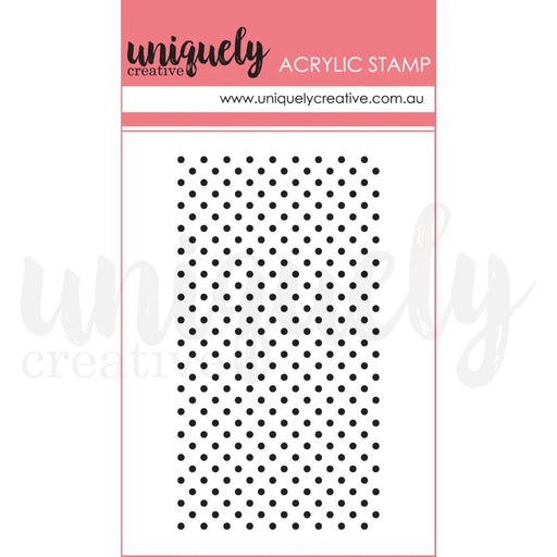 UNIQUELY CREATIVE ACRYLIC STAMP MINI POLKA- UC1871