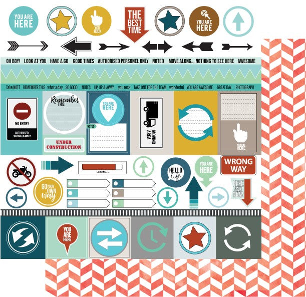 UNIQUELY CREATIVE 12 X 12 PAPER CHOOSE ADVENTURE PERSONNEL - UCP2193