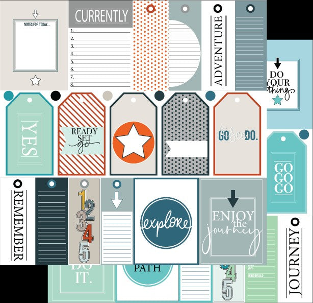 UNIQUELY CREATIVE 12 X 12 PAPER CHOOSE ADVENTURE CURRENTLY - UCP2194