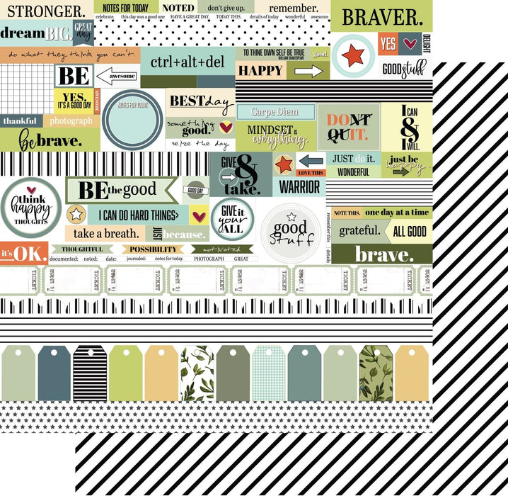 UNIQUELY CREATIVE SEIZE THE DAY CARPE DIEM LAYER CUTS - UCP2236