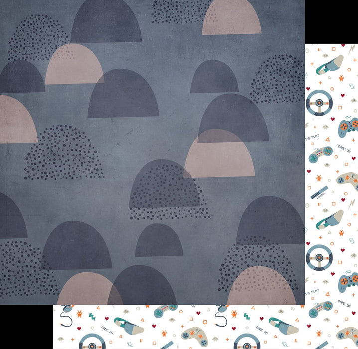 UNIQUELY CREATIVE 12 X 12 PAPER TEENAGE SPIRIT GAME DAY - UCP2335