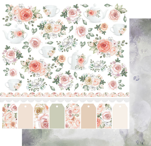 UNIQUELY CREATIVE 12 X 12 PAPER HIGH TEA MY CUP OF TEA - UCP2281