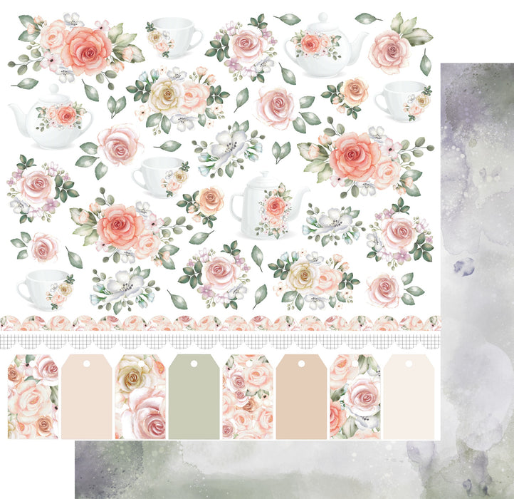 UNIQUELY CREATIVE 12 X 12 PAPER HIGH TEA MY CUP OF TEA - UCP2281