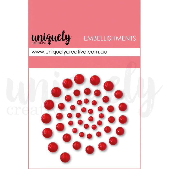 UNIQUELY CREATIVE PEARLS  RED - UCE1880