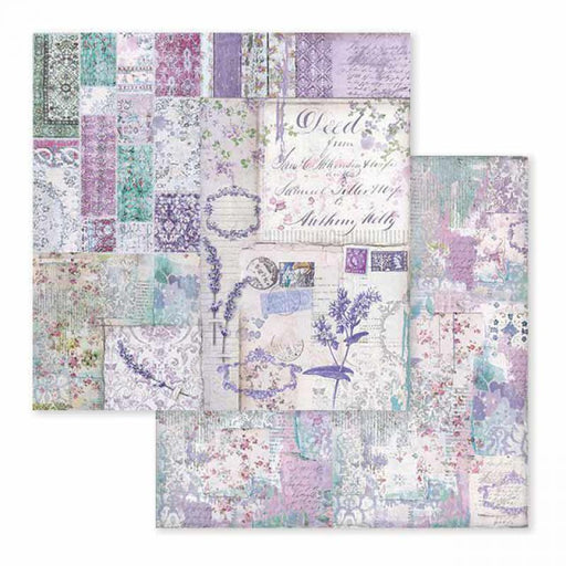 STAMPERIA 12X12 PAPER PROVENCE PATCHWORK - SBB595
