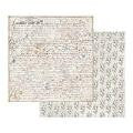 STAMPERIA 12X12 PAPER OLD ENGLAND WRITING - SBB433