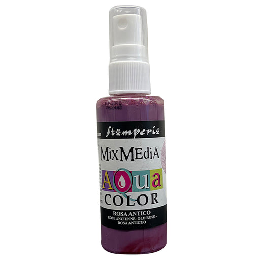 STAMPERIA AQUACOLOR SPRAY 60ML ANTIQUE PINK - KAQ008