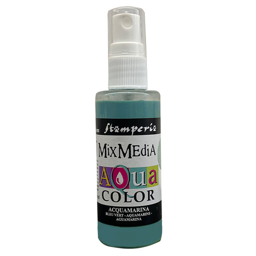 STAMPERIA AQUACOLOR SPRAY 60ML AQUAMARINE - KAQ015