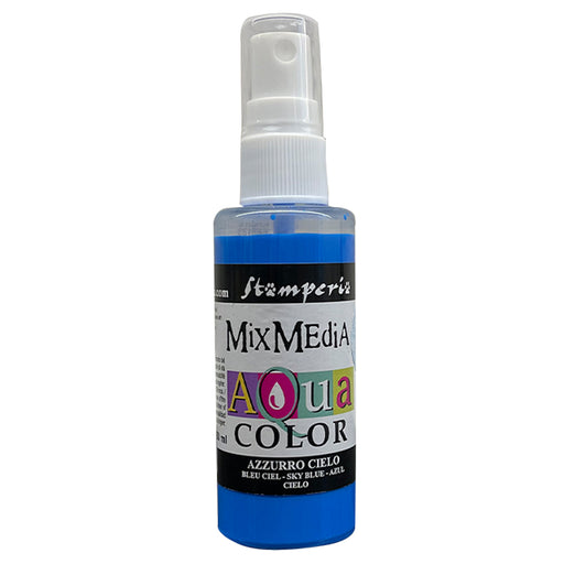 STAMPERIA AQUACOLOR SPRAY 60ML SKY BLUE - KAQ016