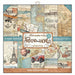 STAMPERIA 12X12 PAPER PACK ROUND THE WORLD - SBBL28