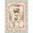STAMPERIA A4 RICE PAPER PINK CHRISTMAS KITTEN - DFSA4312