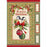 STAMPERIA A4 RICE PAPER CHRISTMAS VINTAGE BIRDS AND SHPERES - DFSA4340