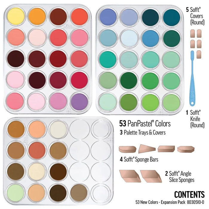 PANPASTEL ARTIST PASTELS 53 NEW COLOUR SET - PP30510