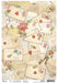 CIAO BELLA RICE PAPER A4 PIUMA SANTA CHEERFUL CORRESPONDENCE - CBRP381