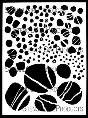 STENCILGIRL STENCIL A4 CM 2019 9X12 - L937