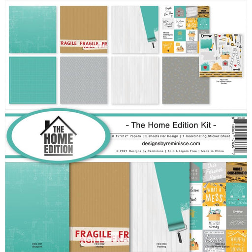 THE HOME EDITION 12 X 12 PAPER KIT - HED-200