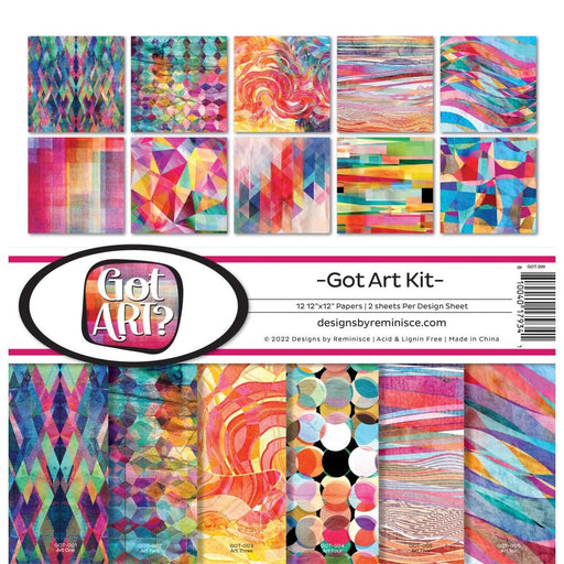 GOT ART 12 X 12 PAPER KIT - GOT-200