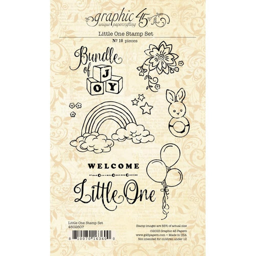 GRAPHIC 45 CLEAR STAMP LITTLE ONE - G4502607