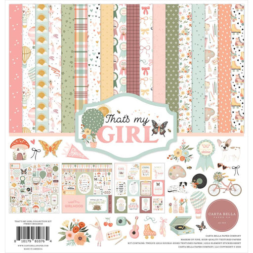 CARTA BELLA THAT’S MY GIRL 12X12 KIT COLLECTION -CBG418016