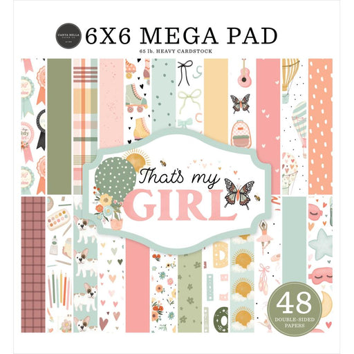 CARTA BELLA THAT’S MY GIRL 6 X 6 MEGA PAD - CBG418031