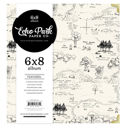 ECHO PARK HOUSE POOH ALBUM 6X8 HUNDRED ACRE WOOD - HPC420072