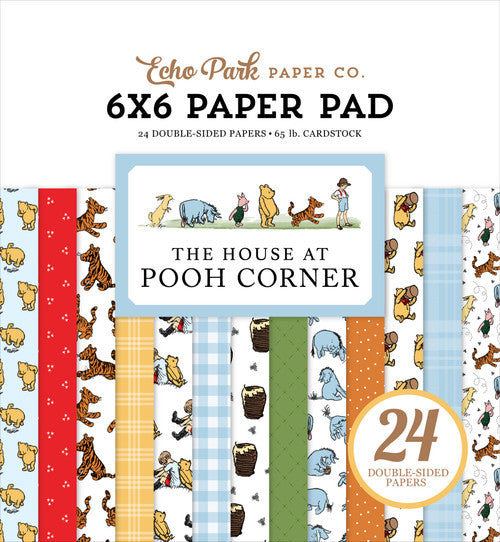 ECHO PARK THE HOUSE OF POOH CORNER 6X6 PAD PAPER - HPC420023