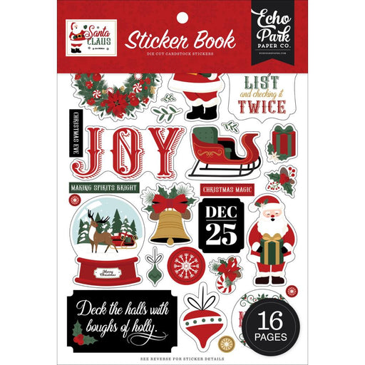 ECHO PARK SANTA CLAUS STICKERS BOOK - SC457029