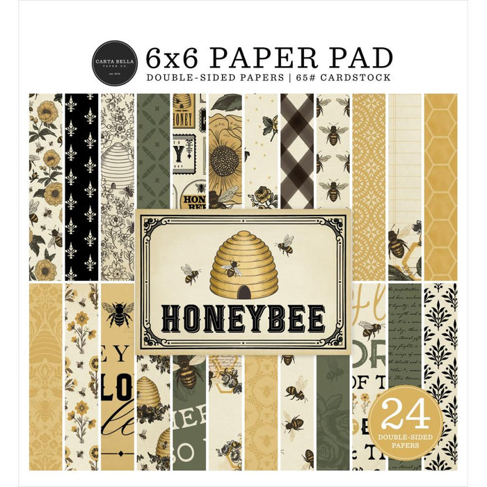 CARTA BELLA HONEY BEE 6X6 PAD PAPER - CBHB450023