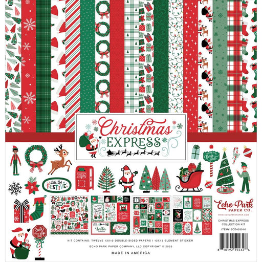 ECHO PARK CHRISTMAS EXPRESS 12X12 COLLECTION KIT - SCE455016