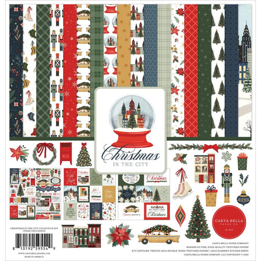 CARTA BELLA CHRISTMAS IN THE CITY 12 X 12 COLLECTION KIT - CBCIC456016