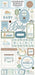 CARTA BELLA BABY BOY COLLECTION CHIPBOARD WORDS - CBLUB485022