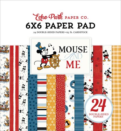 ECHO PARK MOUSE AND ME 6X6 PAPER PAD -MAM487023