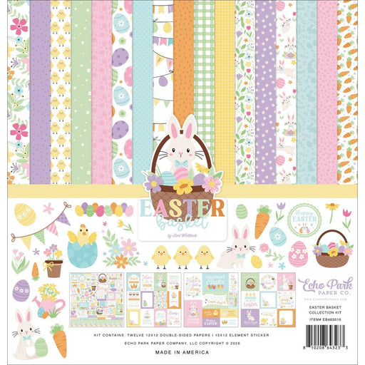 ECHO PARK EASTER BASKET COLLECTION 12X12 KIT - EB483016