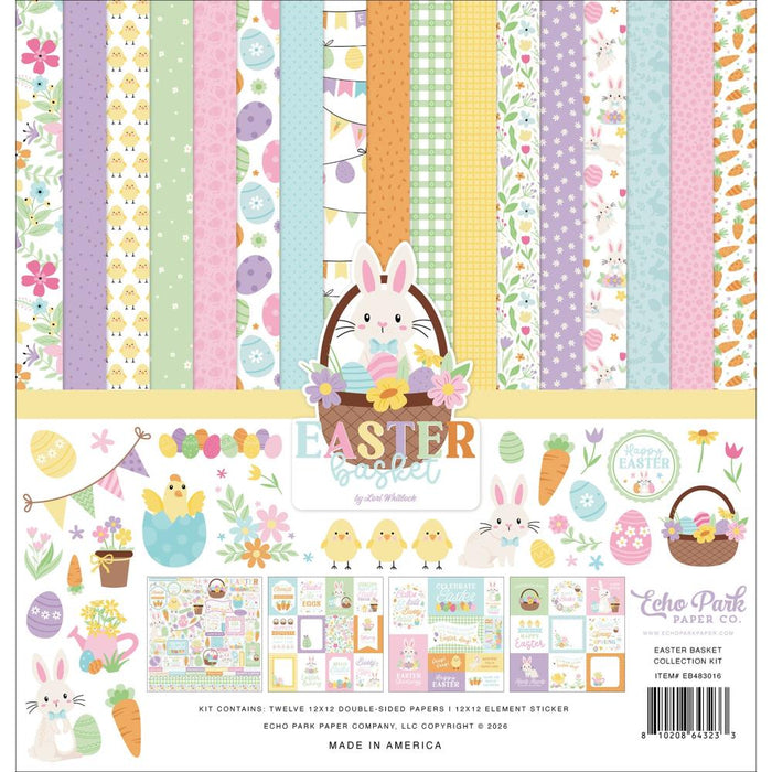ECHO PARK EASTER BASKET COLLECTION 12X12 KIT - EB483016