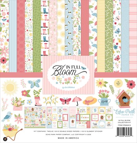 ECHO PARK 12X12 COLLECTION KIT BLOOM IN FULL - IFB-484016