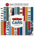 CARTA BELLA CARS 6 X 6 PAPER PAD - CBCAR491023