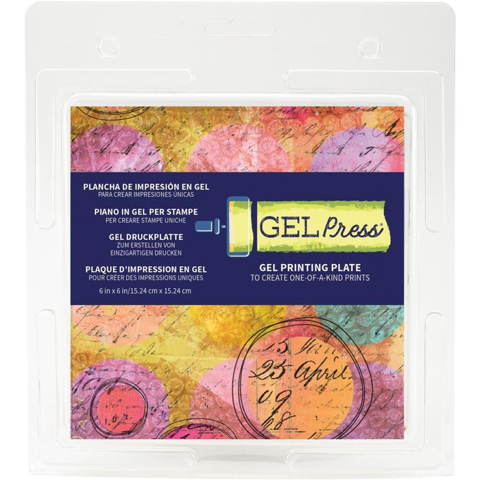 GEL PRESS REUSABLE PRINTING PLATE 6 X 6 - GP10800