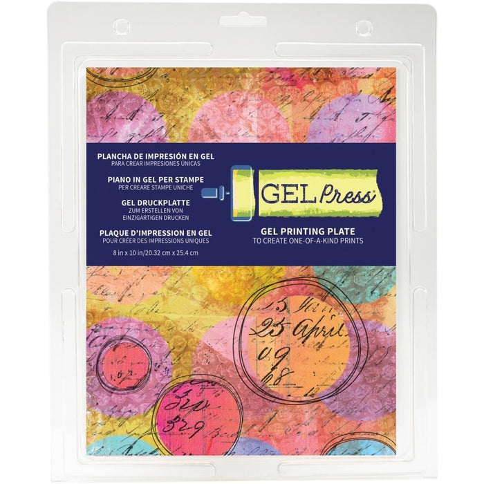 GEL PRESS REUSABLE PRINTING PLATE 8 X 10 - GP10802