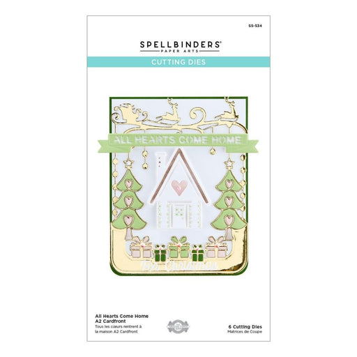 SPELLBINDERS CUTTING DIES ALL HEARTS COME HOME - S5-534
