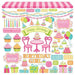 PHOTO PLAY 12X12 PARTY GIRL ELEMENTS STICKER - PG2176