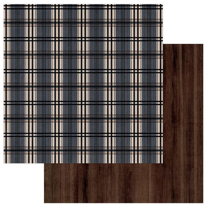 PHOTO PLAY 12X12 PAPER THIS GUY BLUE PLAID - TG2184